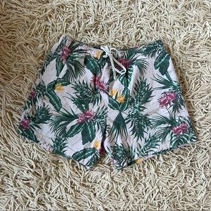 H&M Pink Hawaiian Bathing Suit